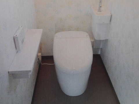 和式トイレから洋式トイレへ改修工事　（魚津市　O様邸）